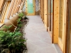 greenhouse garden hallway