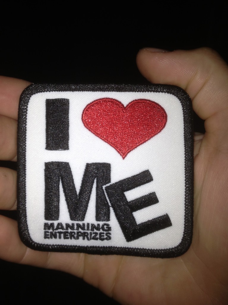 If you love M.E.! Put a patch on it!